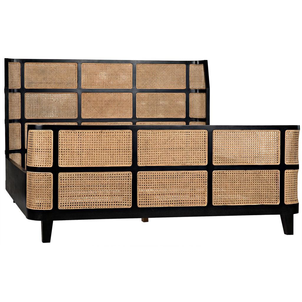 Preview image for Porto Bed, Eastern King, Hand Rubbed Black