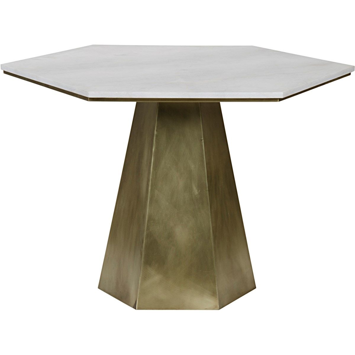 Preview image for Qs Demetria Table, Metal And Quartz