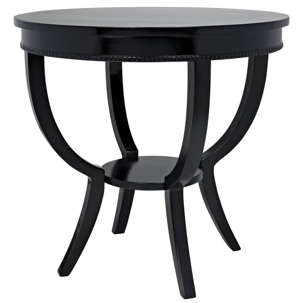 Preview image for Qs Scheffield Round End Table, Black