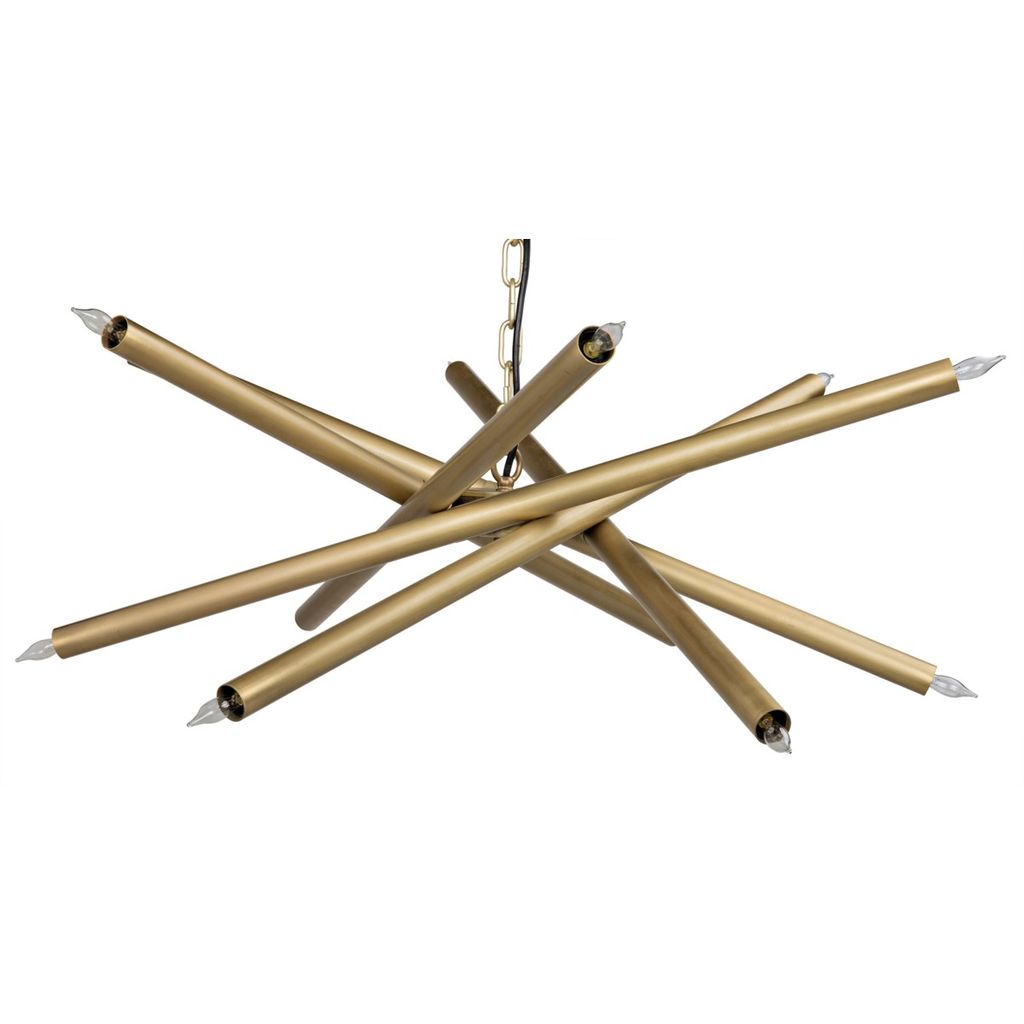 Preview image for Small Ikram Chandelier, Antique Brass