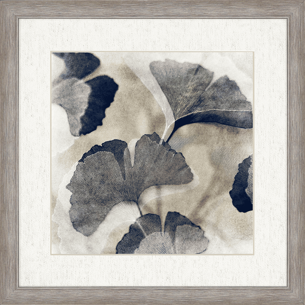 Preview image for Blooming I Ginkgo Leaves Framed Wall Art