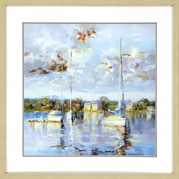Coastal Calm Framed Wall Art