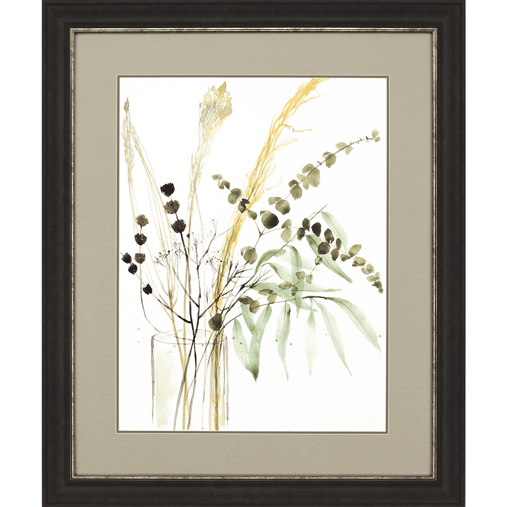 Composition In Vase II Framed Wall Art