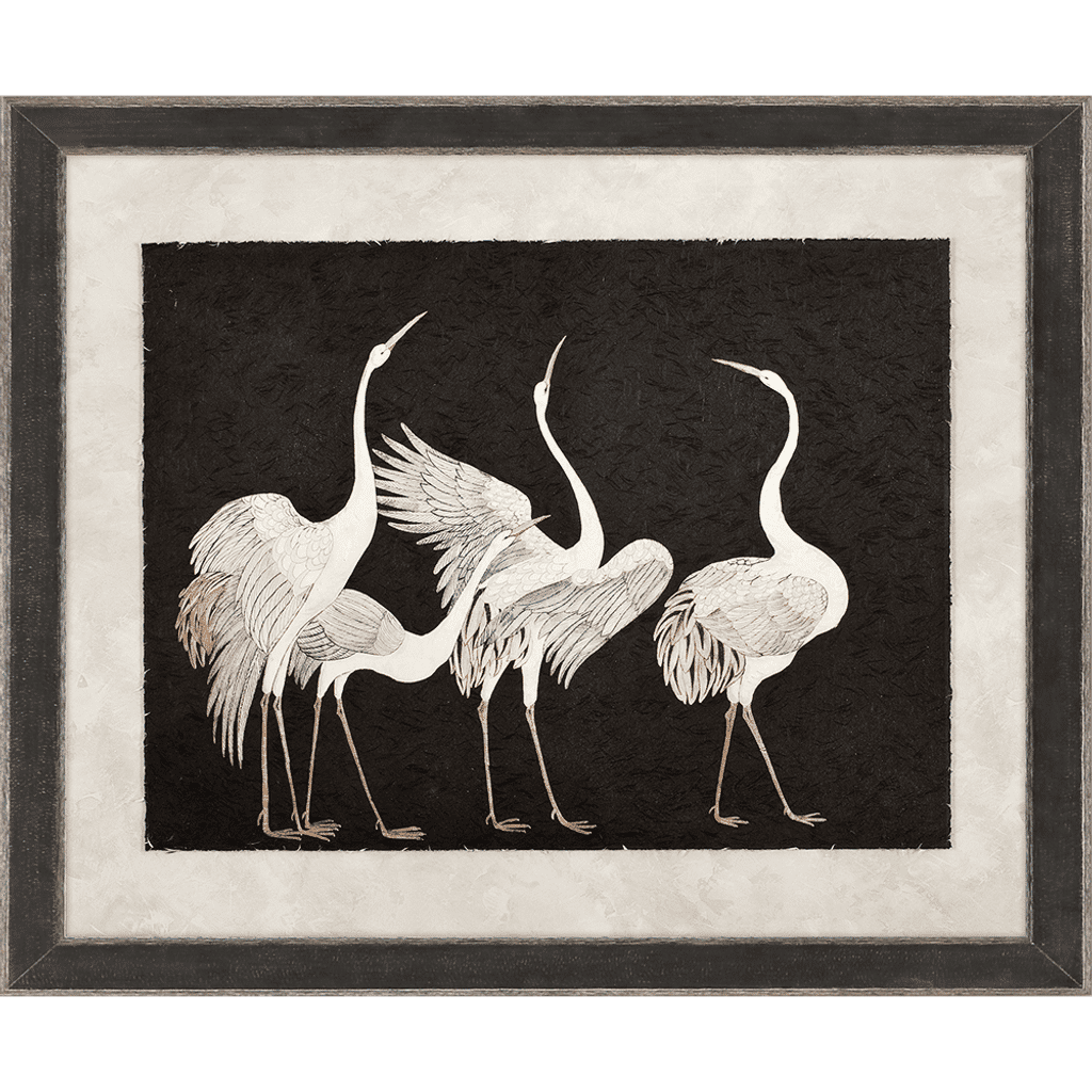 Giclee Of Dancing Birds (37"H x 45"W)
