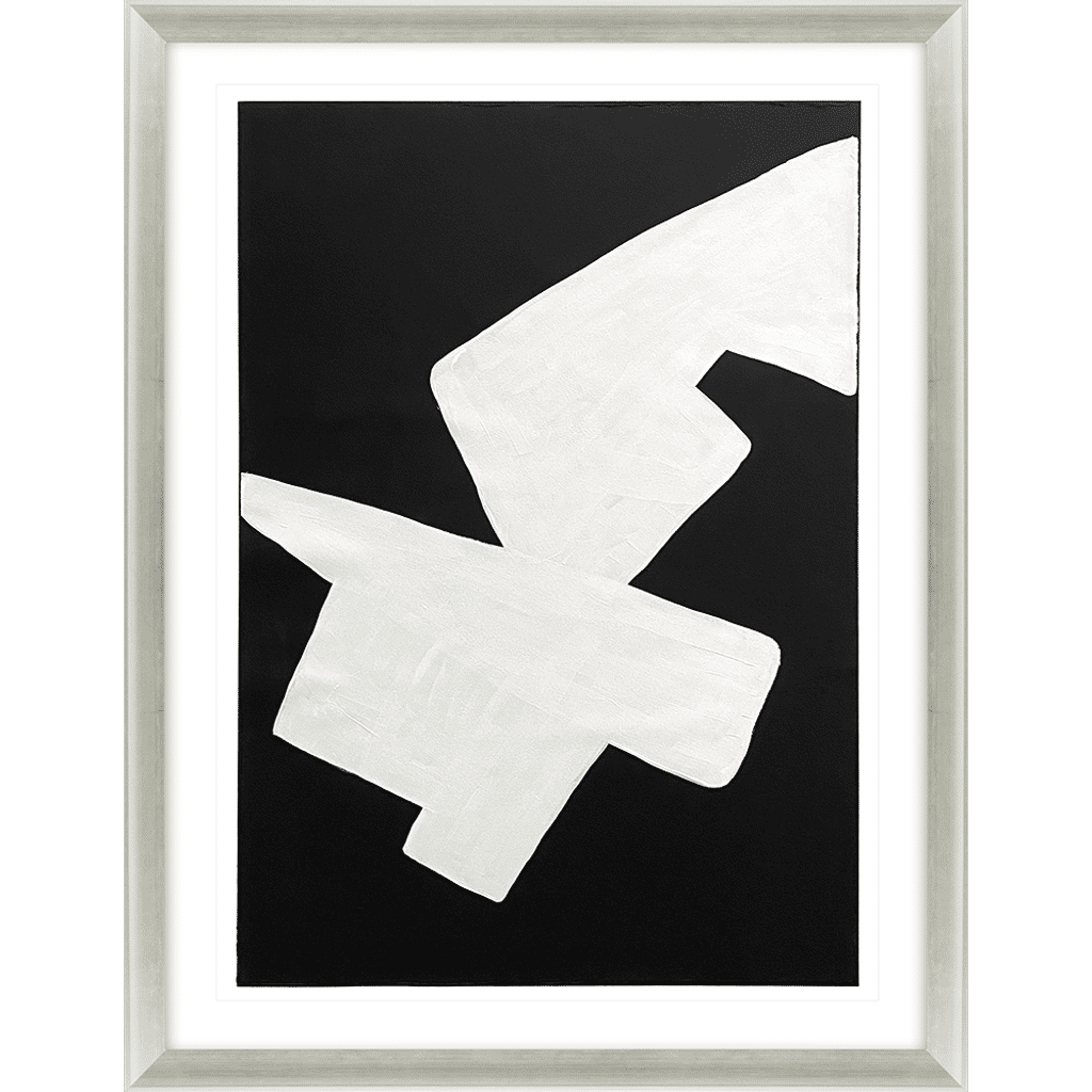 Monochromatic Mod II Framed Wall Art