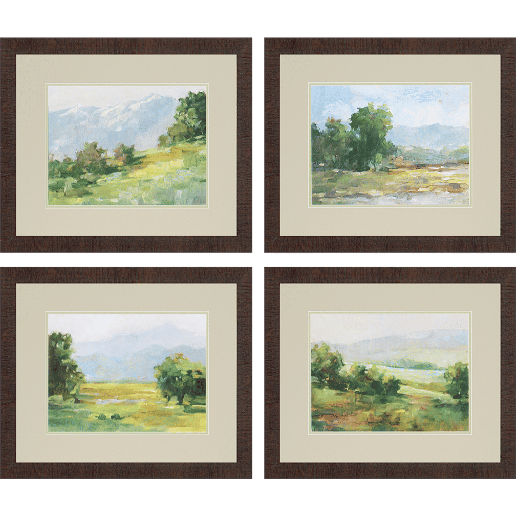 Mountain, Set Of 4