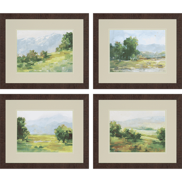 Mountain, Set Of 4