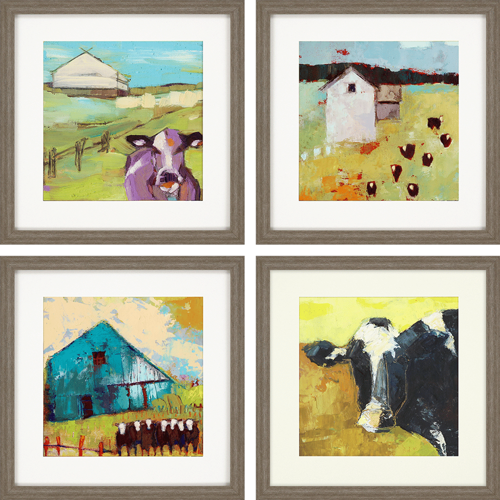 Preview image for On The Farm, Set Of 4