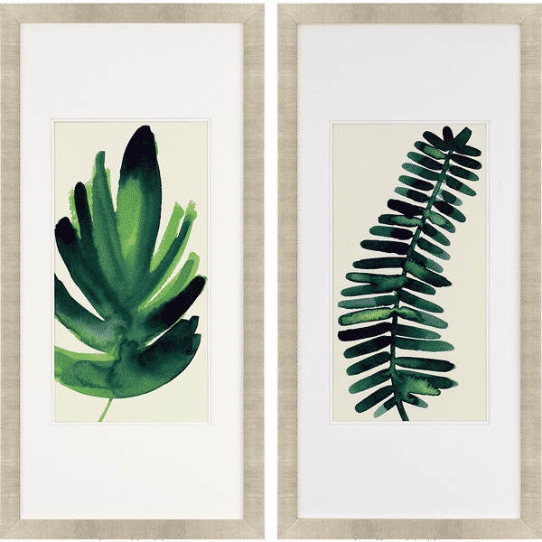 Palm Leaves I, Set Of 2