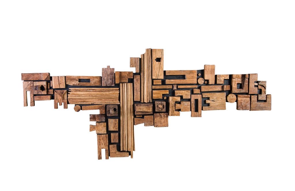 Preview image for Asken Wall Art, Wood, Freeform