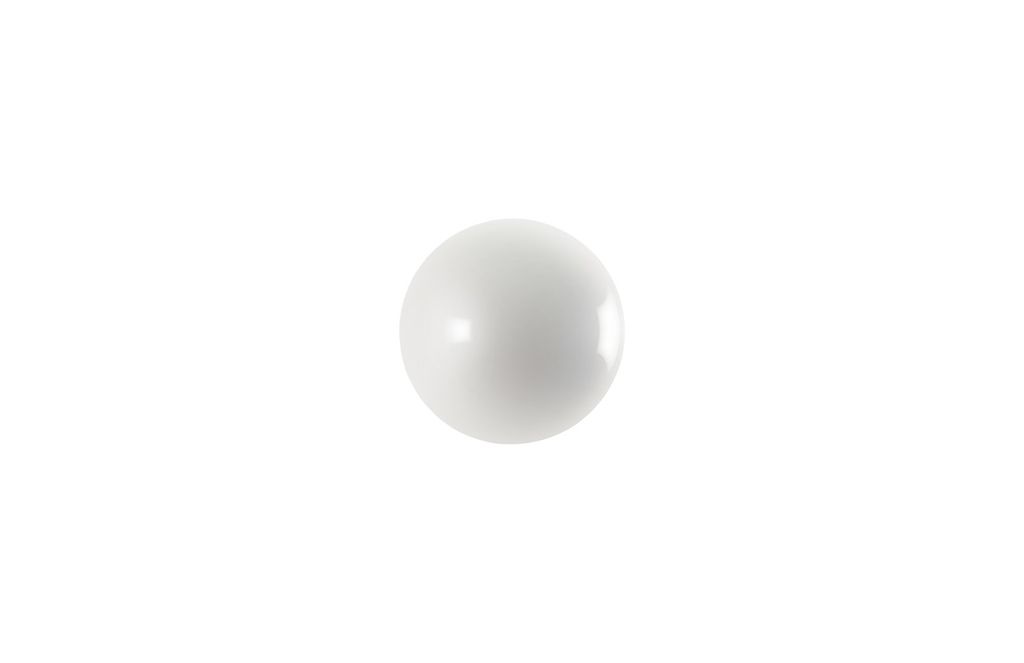 Ball On The Wall, Extra Small, Pearl White