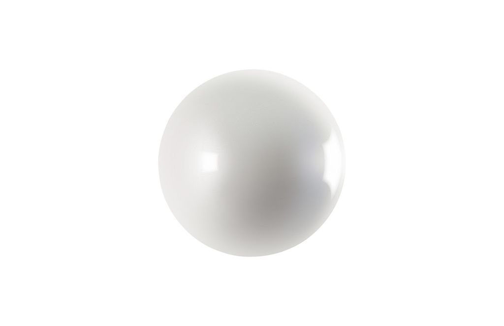 Ball On The Wall, Medium, Pearl White