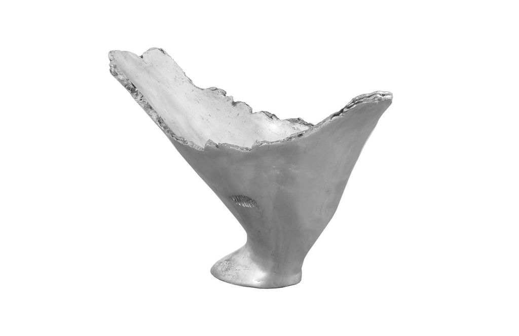 Preview image for Burled Vase, Silver Leaf
