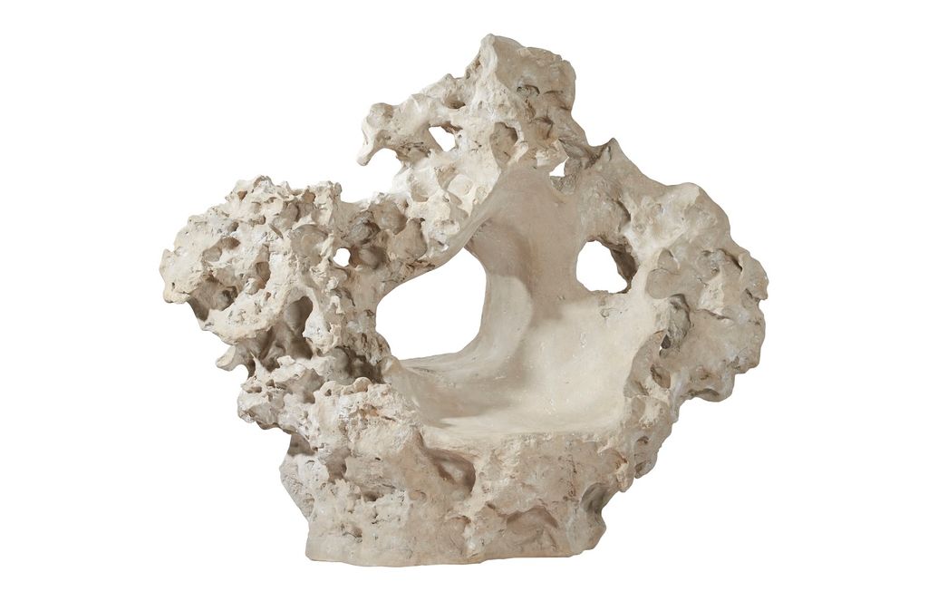 Preview image for Colossal Cast Stone Sculpture With Seat, Roman Stone