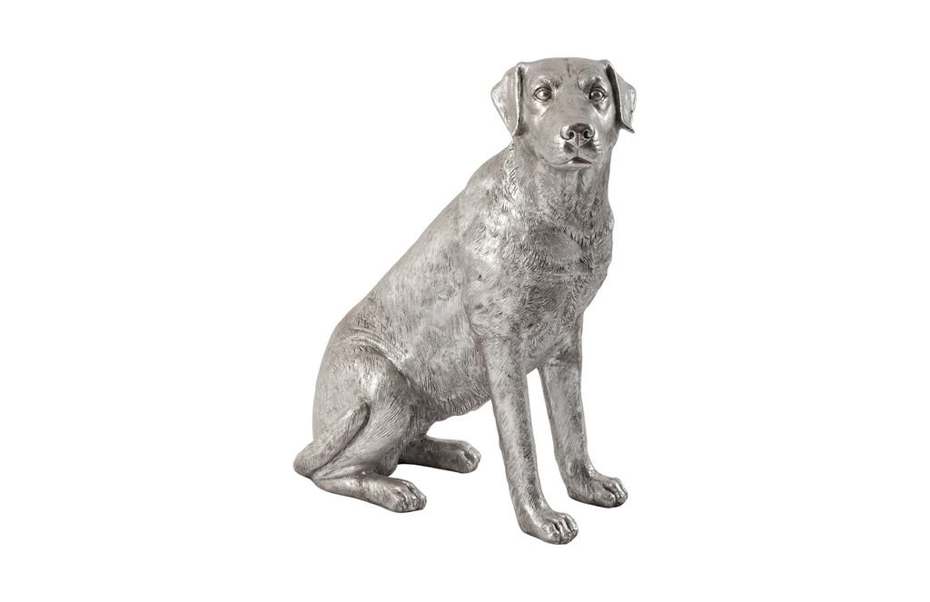 Preview image for Labrador Dog, Sitting, Silver Leaf