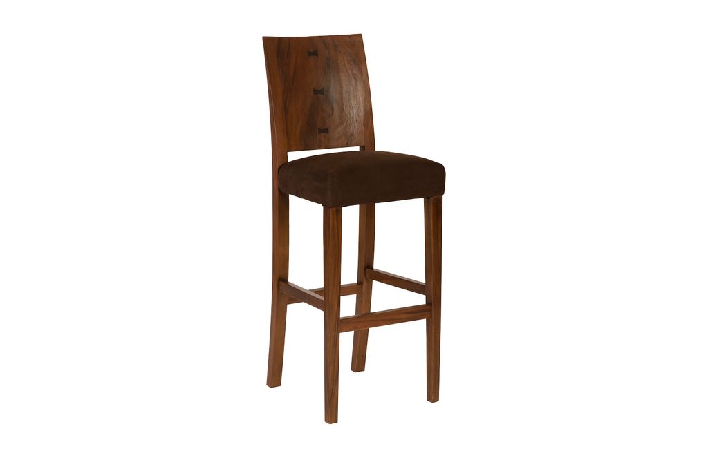Preview image for Ophelia Bar Stool, Chamcha Wood, Perfect Brown
