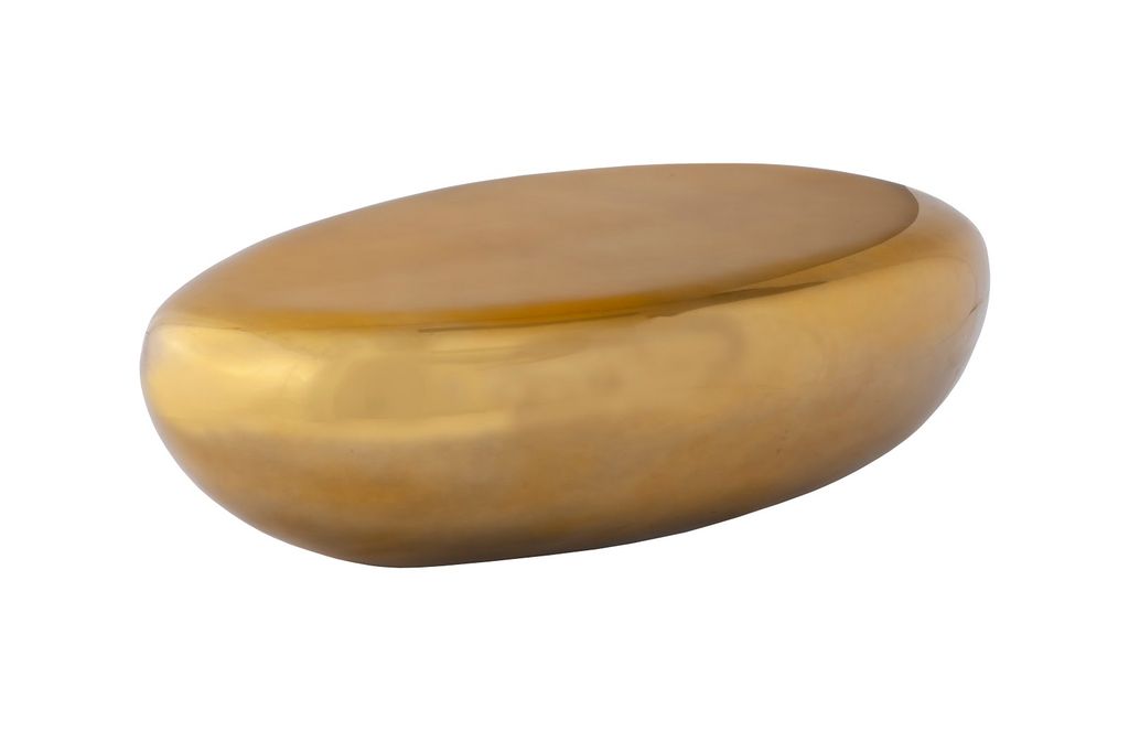 Preview image for River Stone Coffee Table, Large, Liquid Gold
