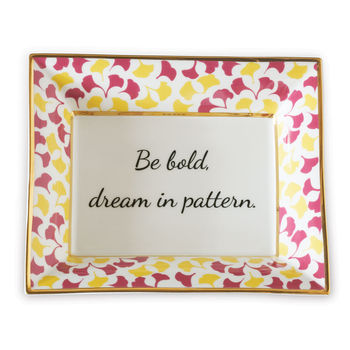 Be Bold Plate, Set Of 2
