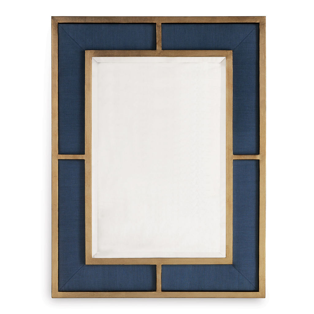 Preview image for Bedford Gold Mirror, Breeze Blue