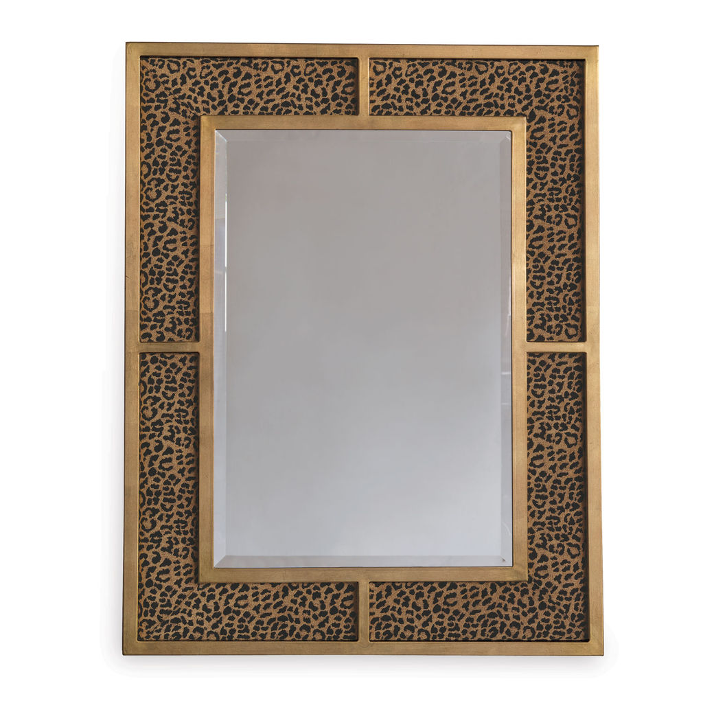 Preview image for Bedford Gold Wild Leopard Mirror