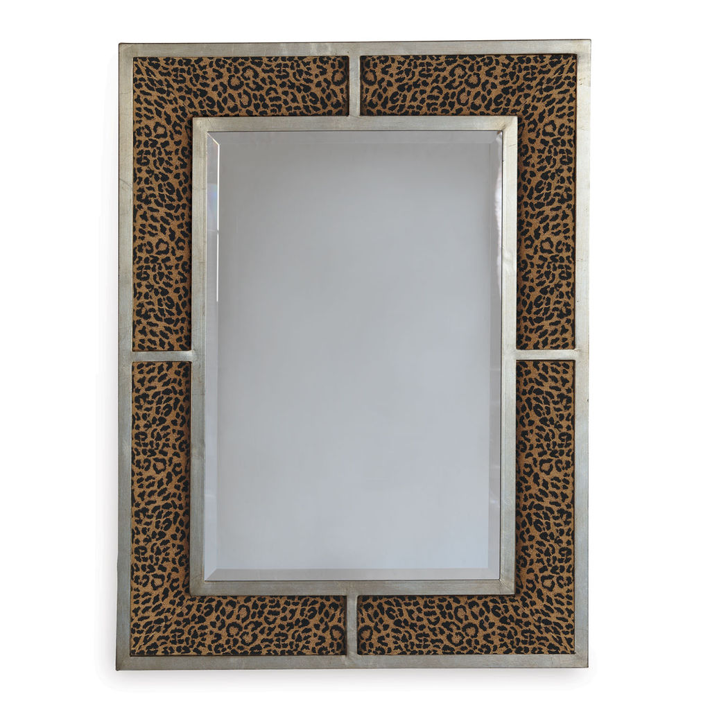 Preview image for Bedford Silver Wild Leopard Mirror