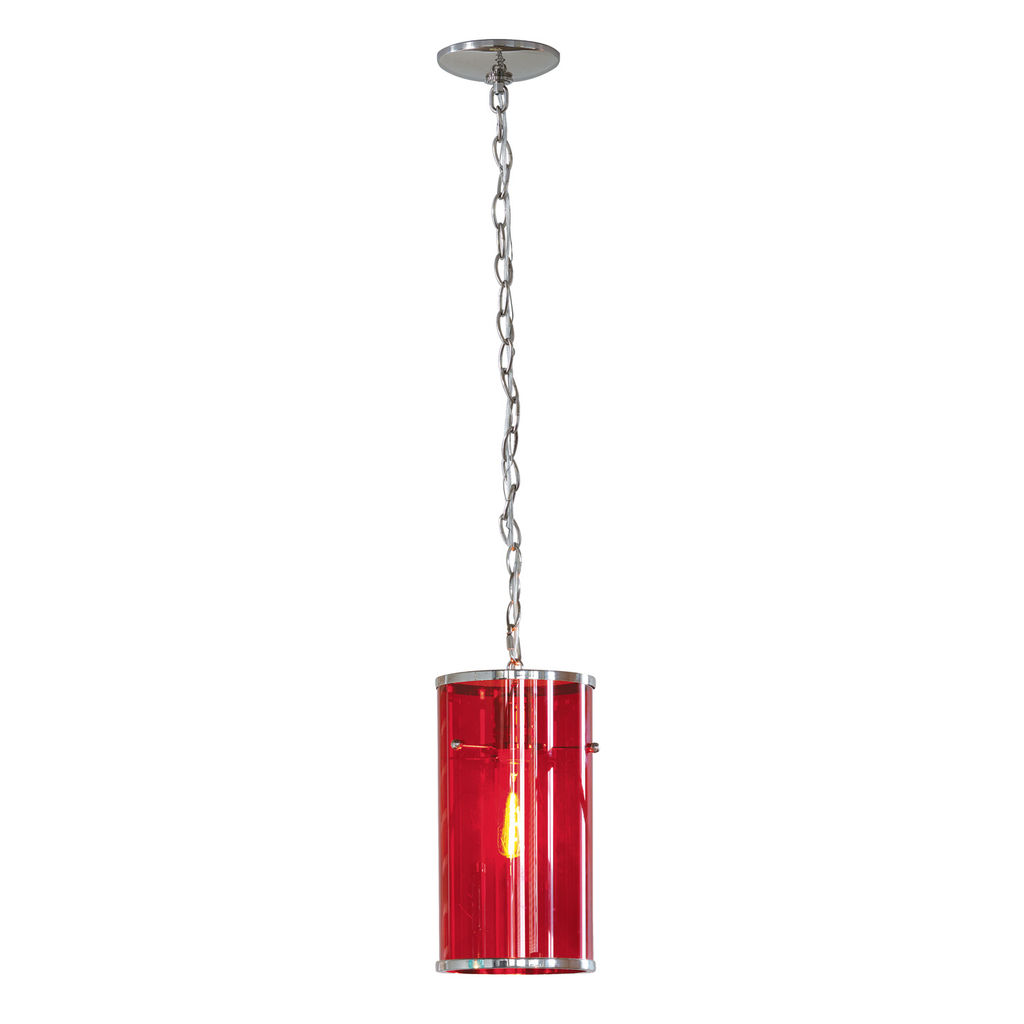 Preview image for Cassidy Red Pendant 13 5" H