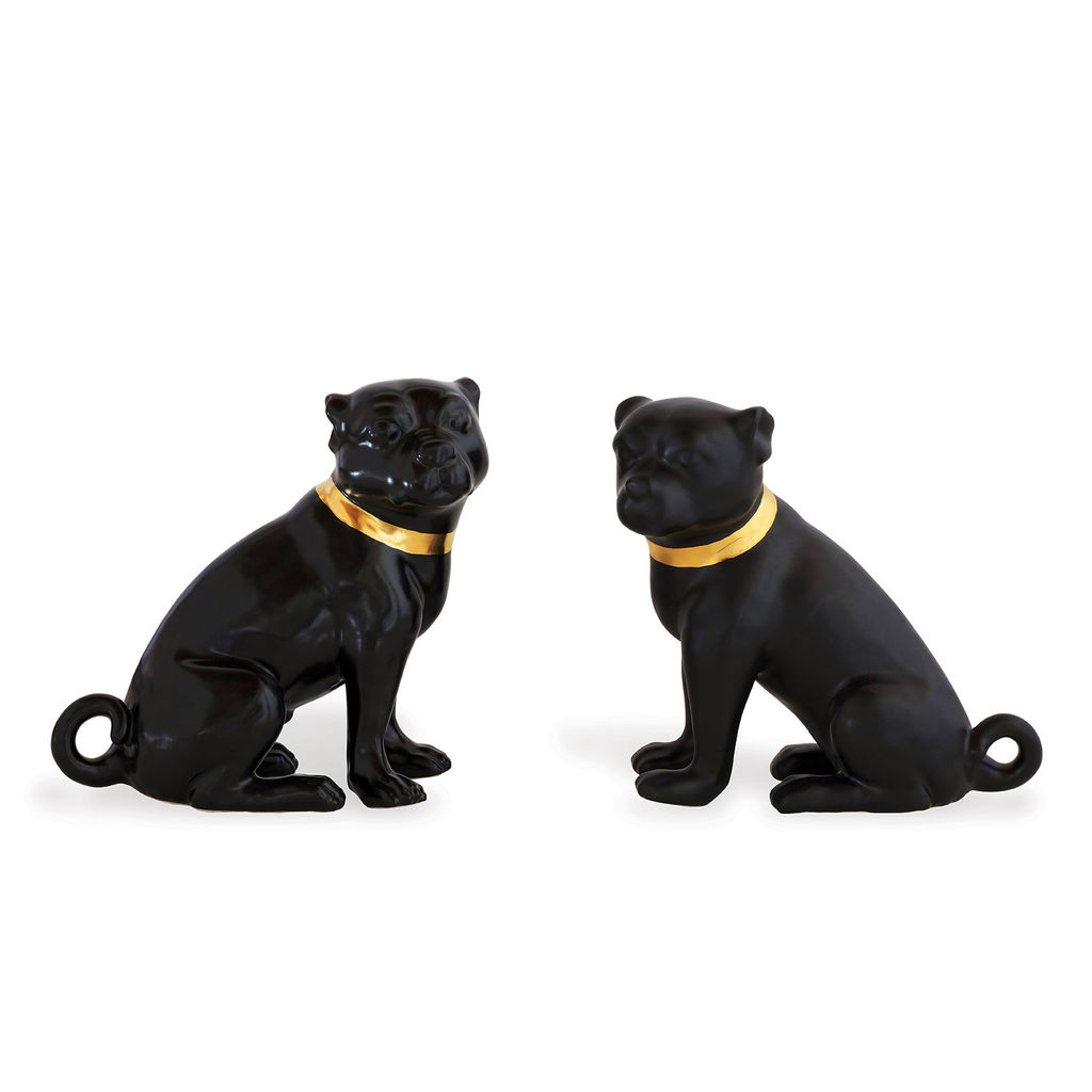 Preview image for Cecil Black Pug Pair