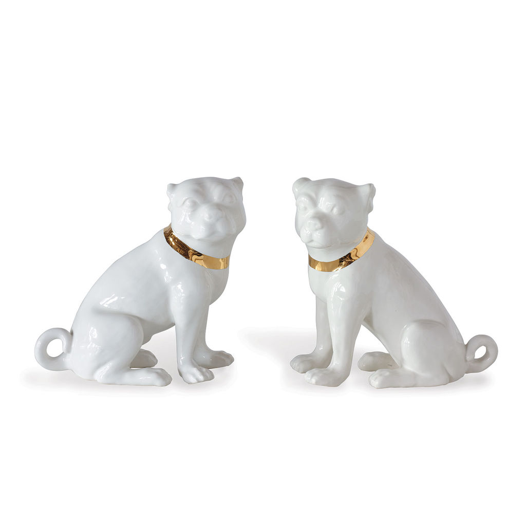 Preview image for Cecil Cream Pug Pair