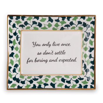 Don’t Settle Plate - Set Of 2
