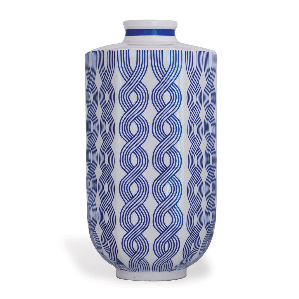 Evelyn Blue Large Vase