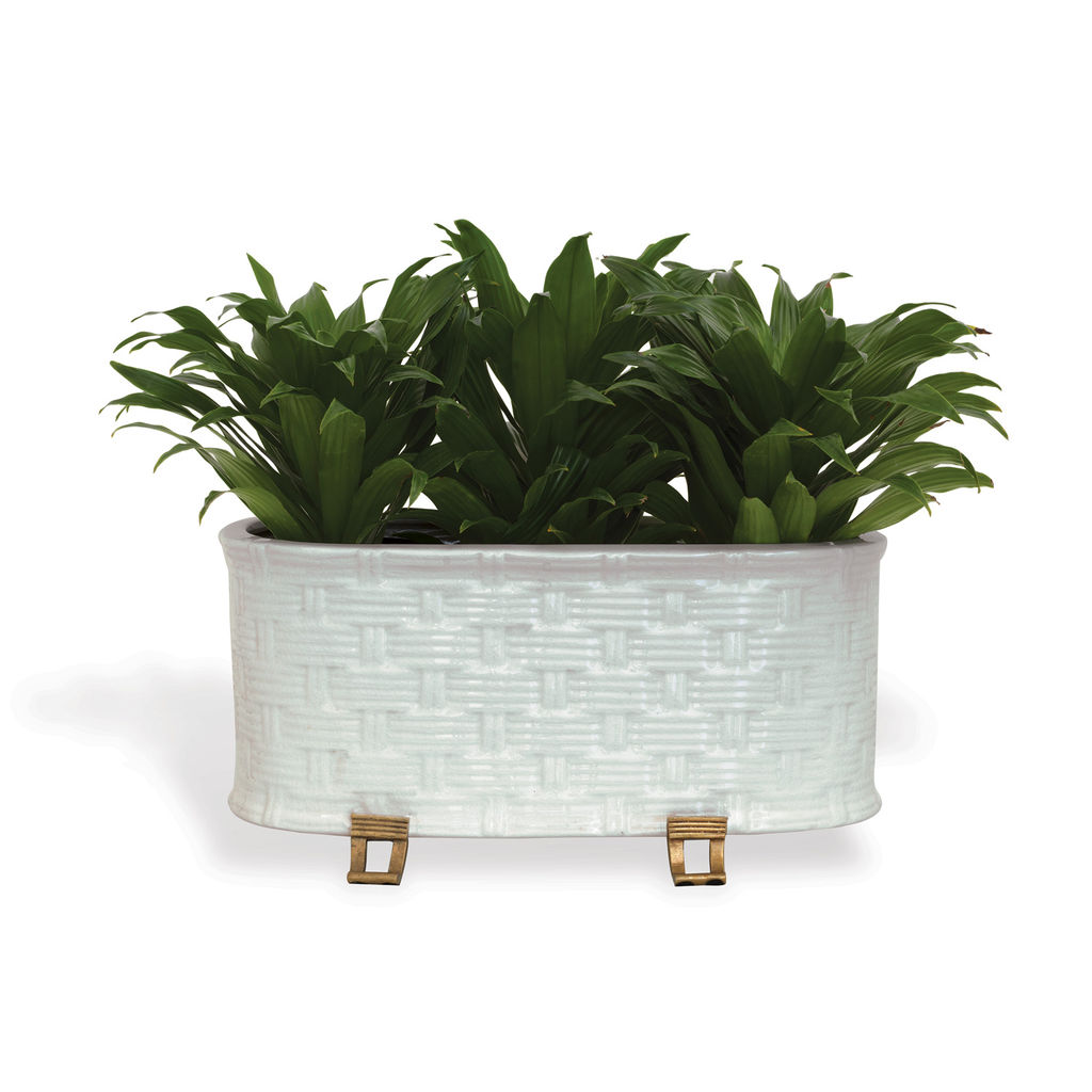 Preview image for Sanibel Cream Oval Planter