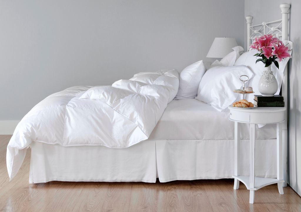 Snowdrop Queen Duck Down Duvet Insert, Summer
