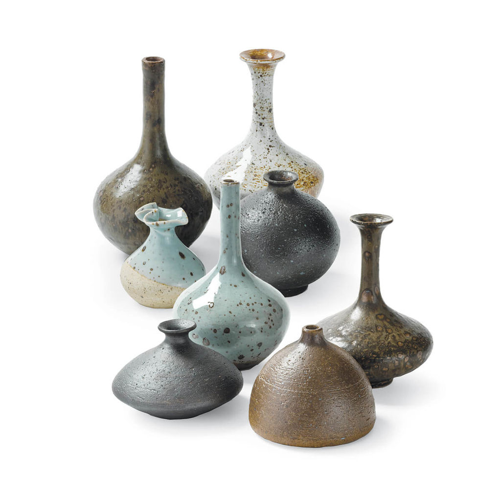 Preview image for Porcelain Bud Vases (Set Of 8)