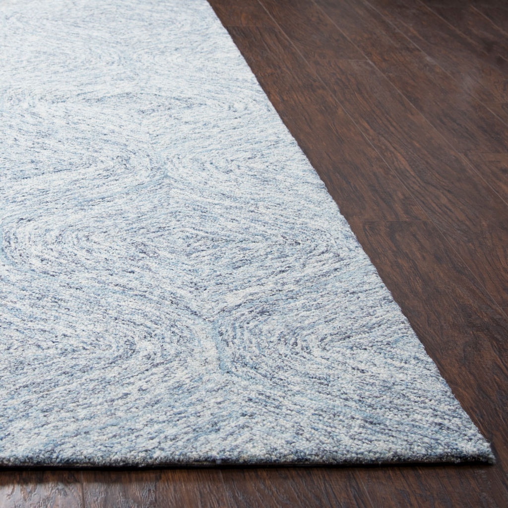 Brindleton Blue 9’ X 12’ Hand-Tufted Rug