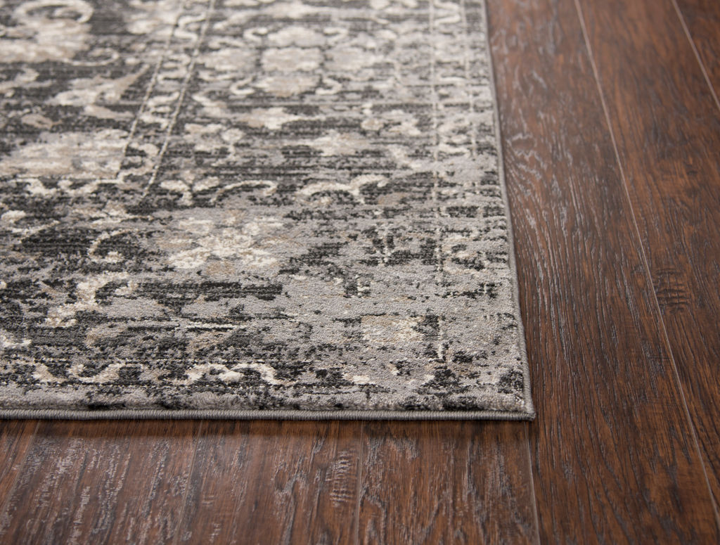 Panache Gray 3’3" X 5’3" Power-Loomed Rug