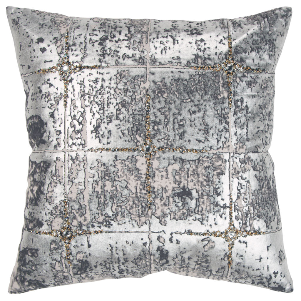 Rizzy Home 20" X 20" Pillow Cover (Covt14041Gysv2020)