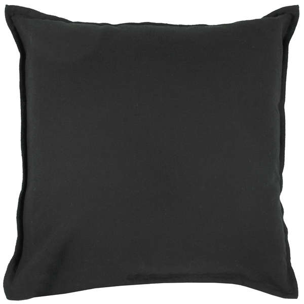 Black 20" X 20" Pillow