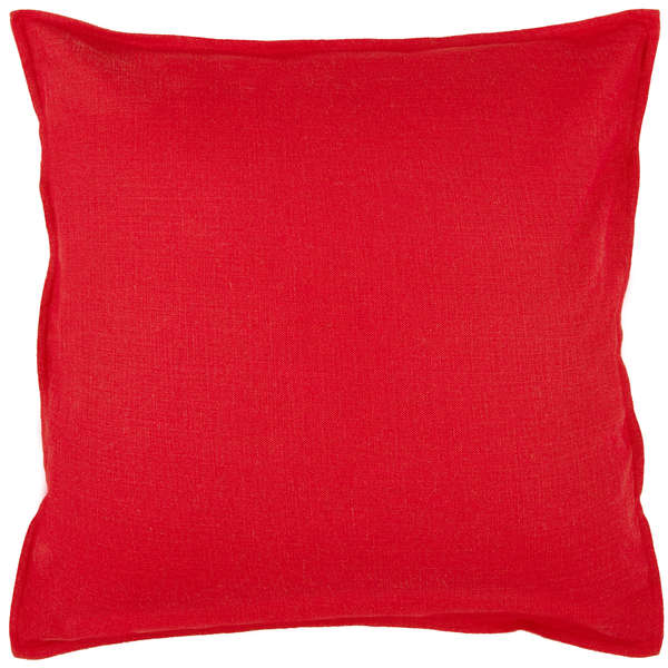 20" X 20" Poly Filled Pillow Red