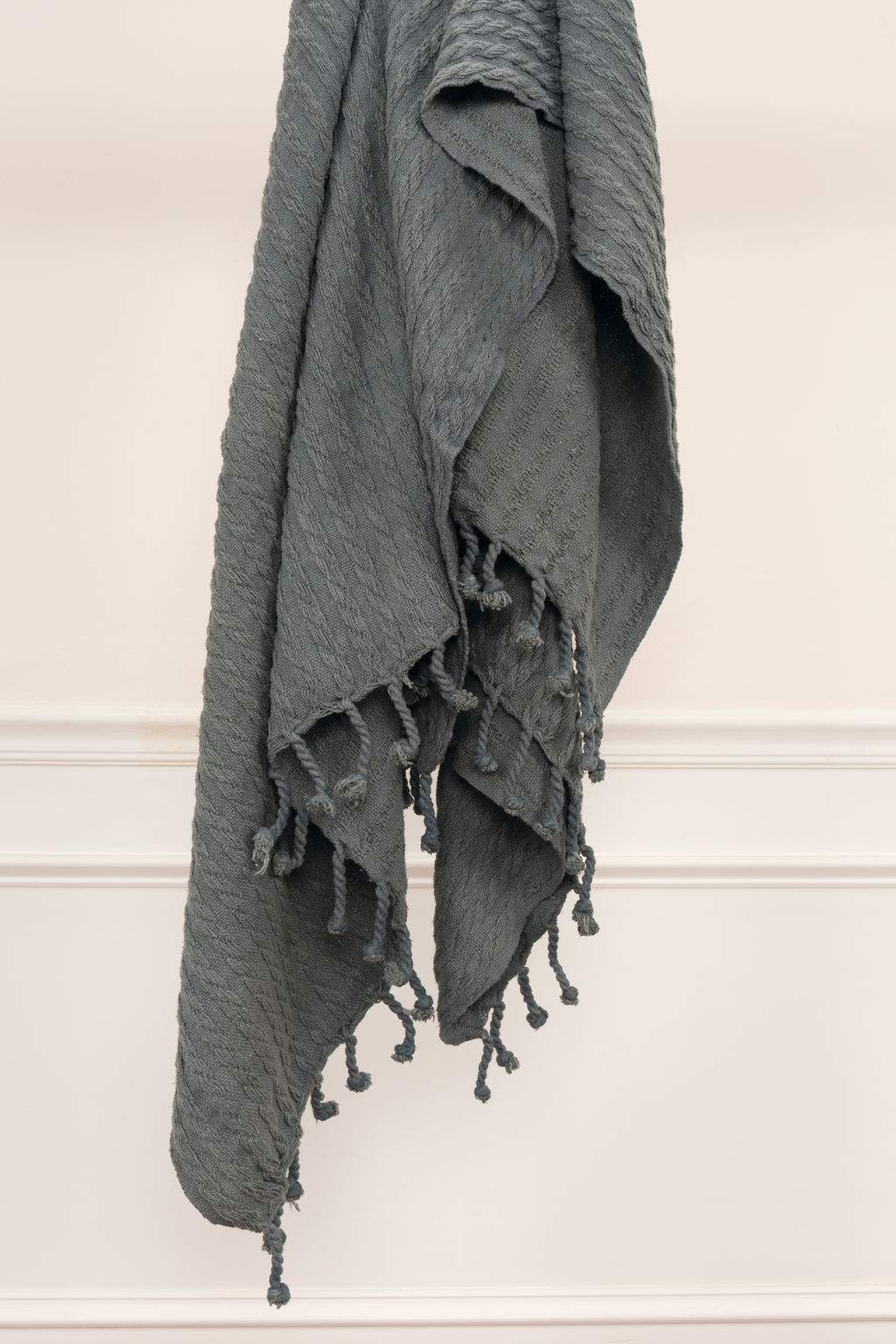Storm Gray Throw