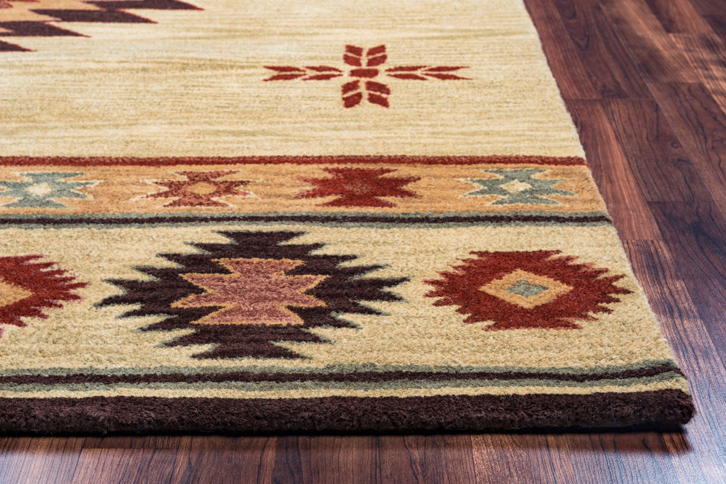 Southwest Neutral 10’ X 14’ Hand-Tufted Rug