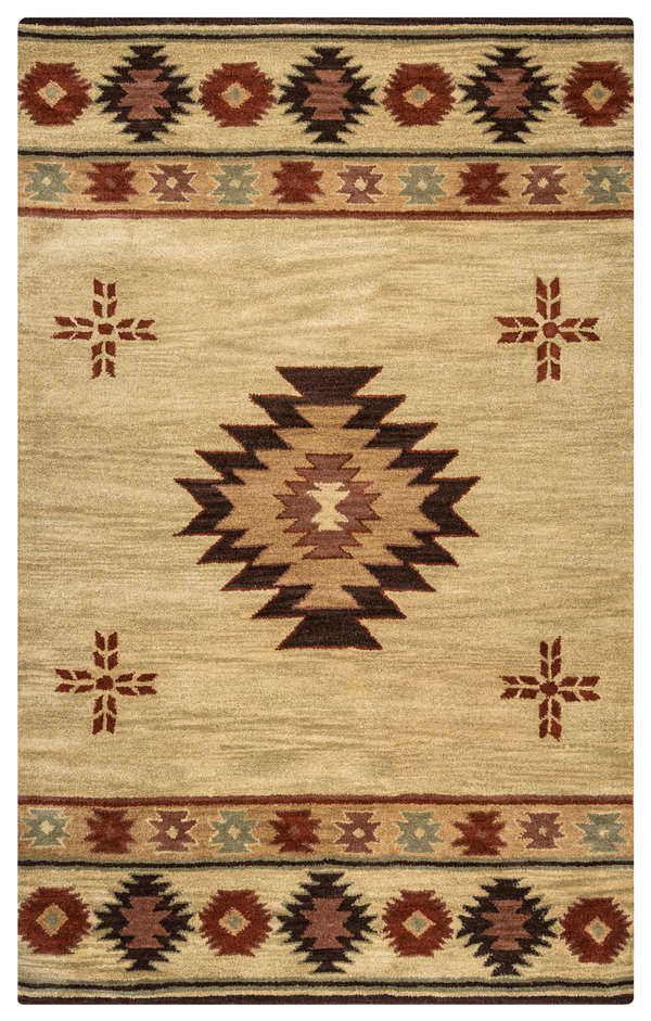 Southwest Neutral 10’ X 14’ Hand-Tufted Rug
