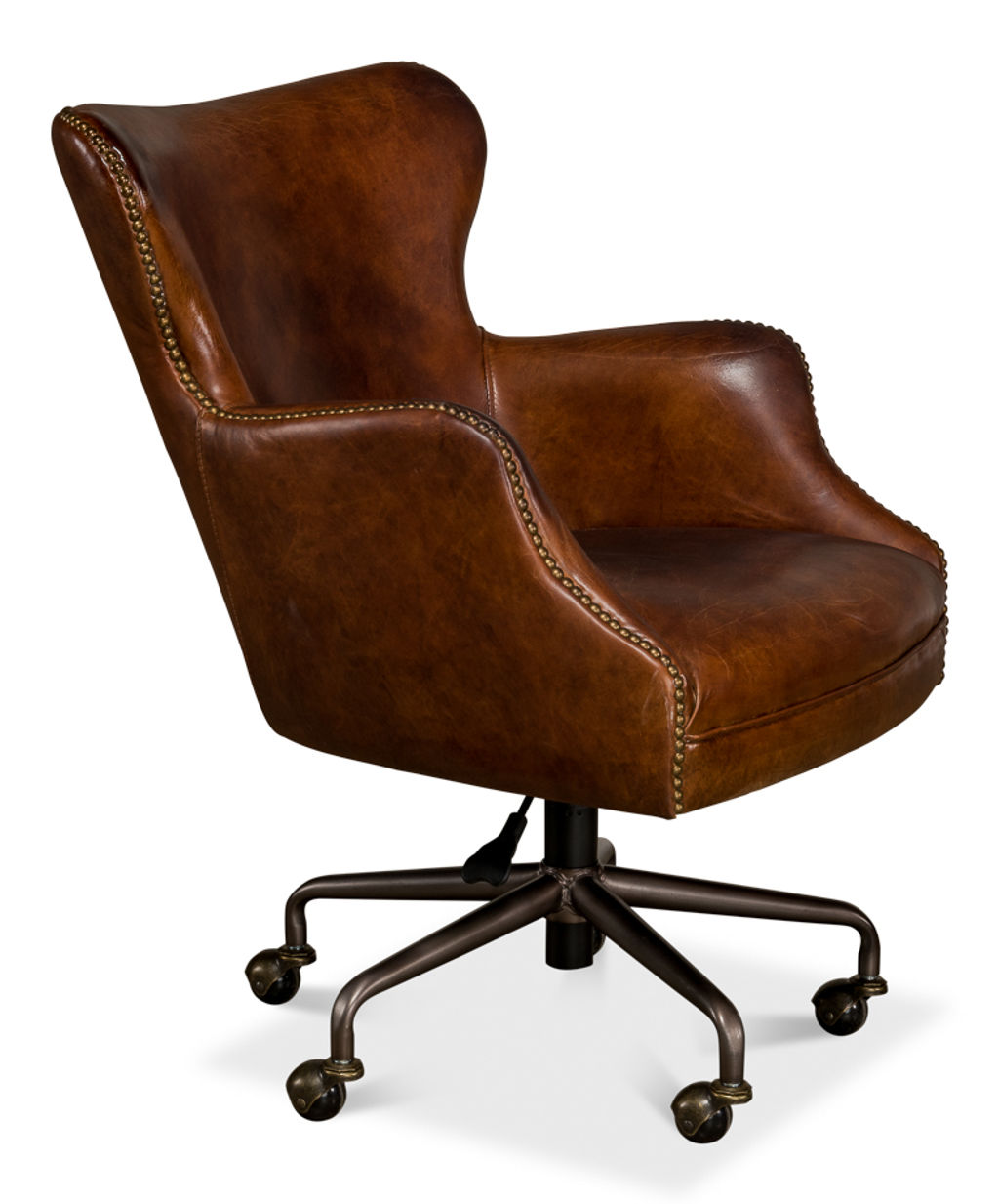 Andrew Jackson Desk Chair Vintage Cigar