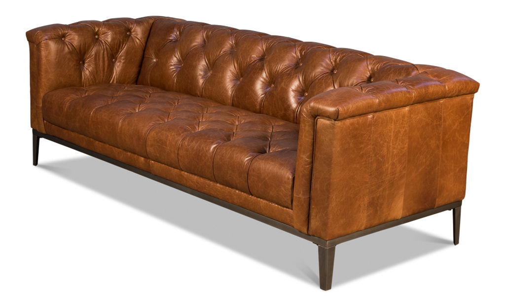 Preview image for Cuba Brown Cube X 3 Sofa