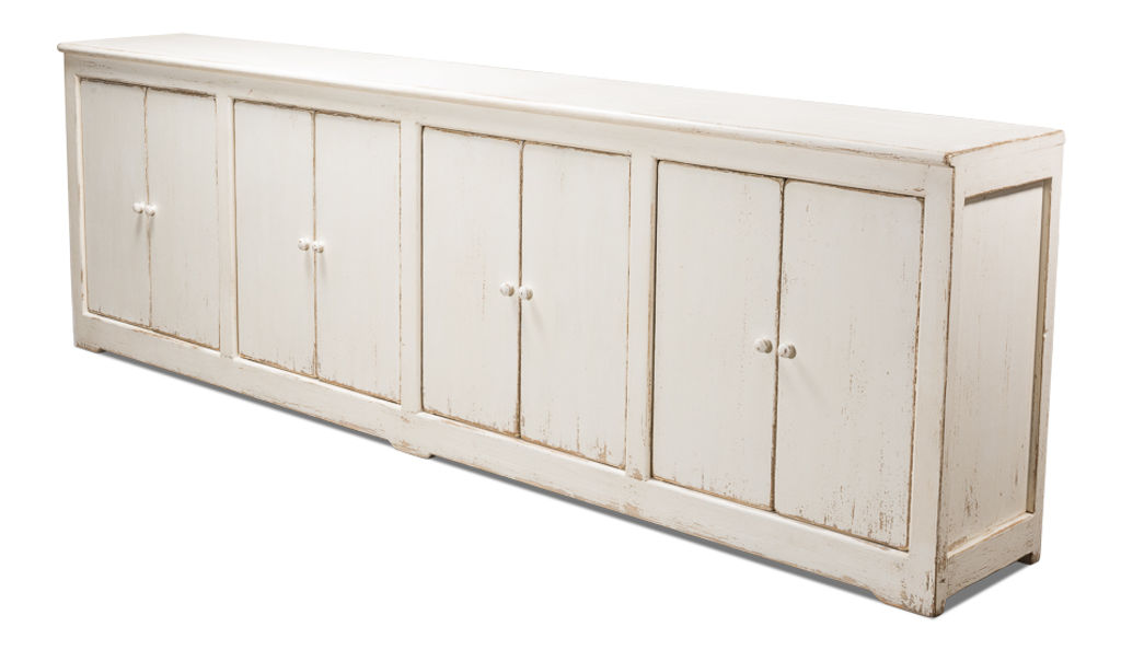 Eight Is Enough Sideboard Whitewash