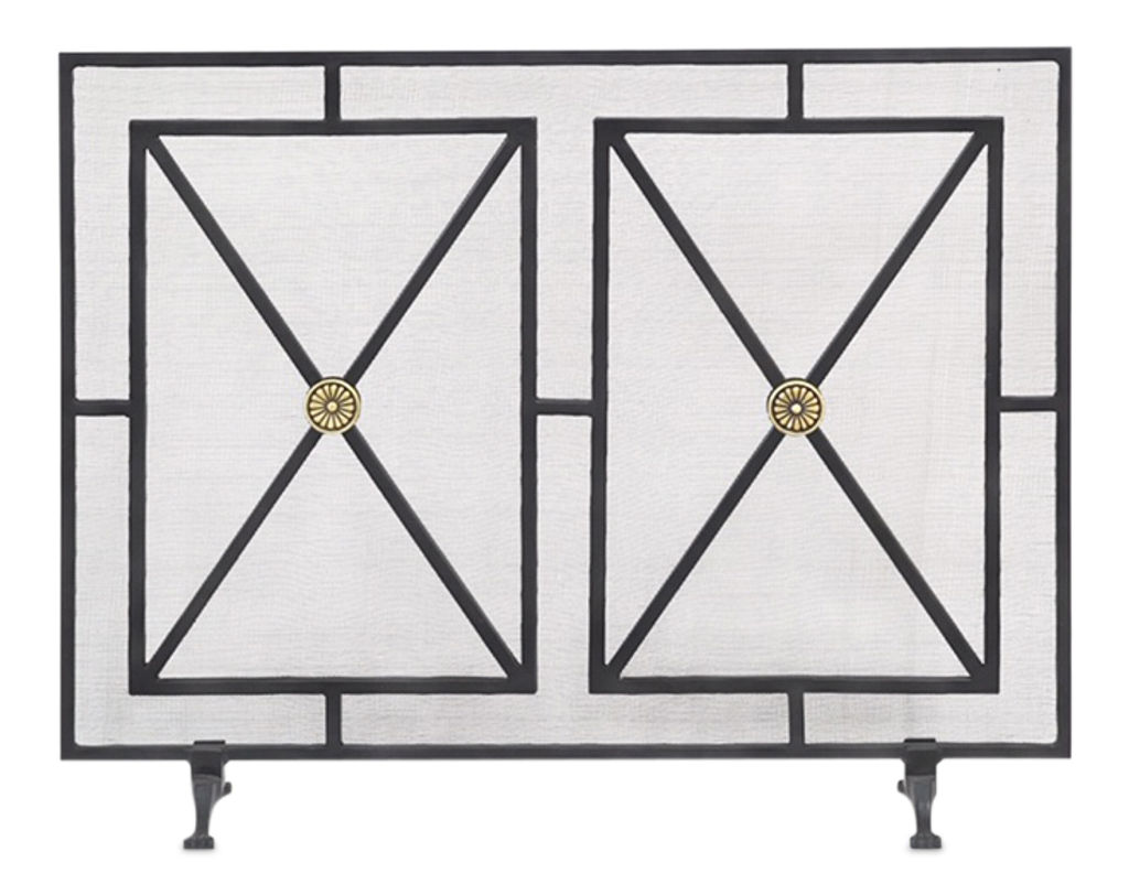 Paneled Firescreen