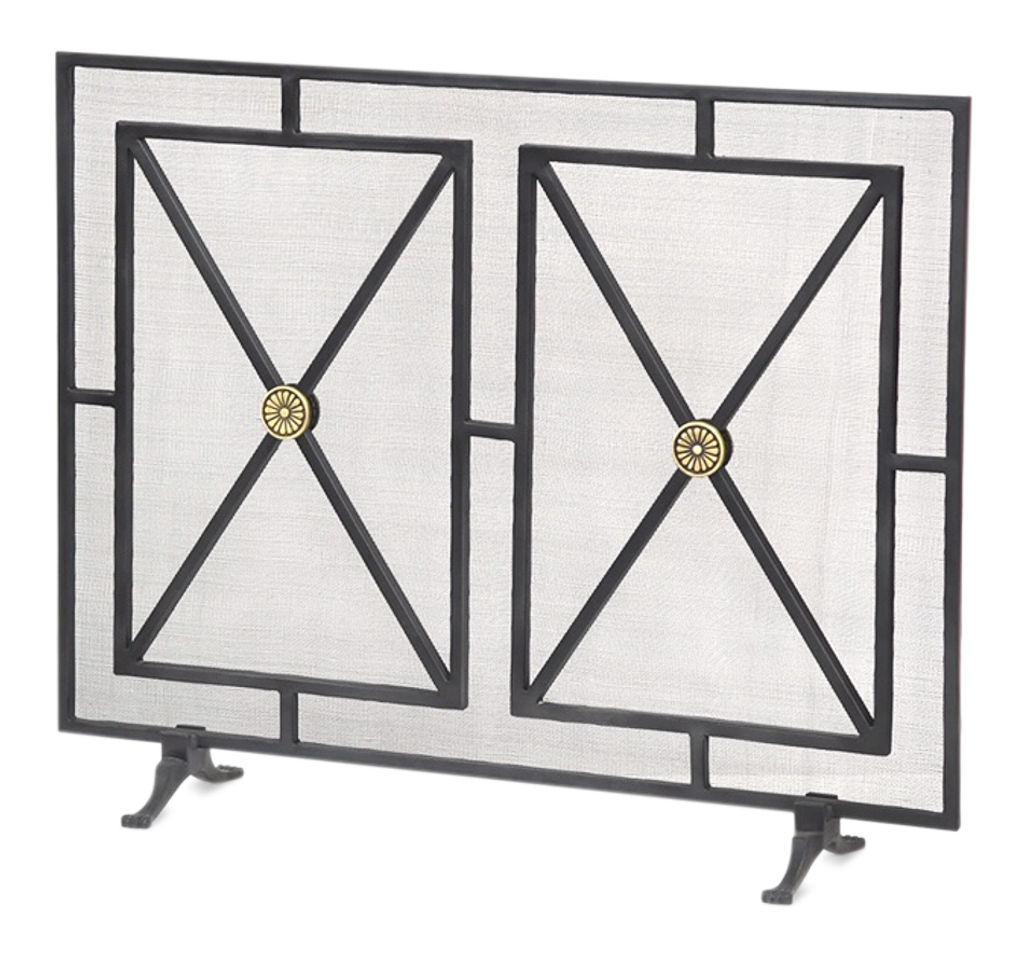 Paneled Firescreen