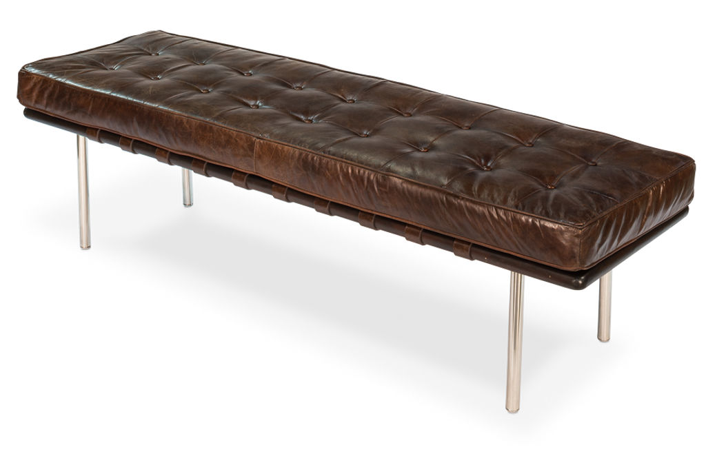Prince Albert Bench Vintage Cigar Lthr