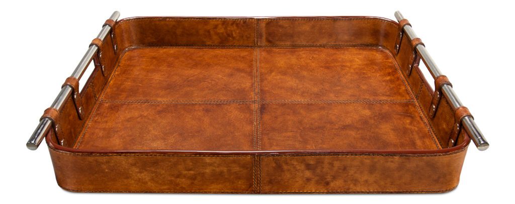 Chez Moreau Leather Tray