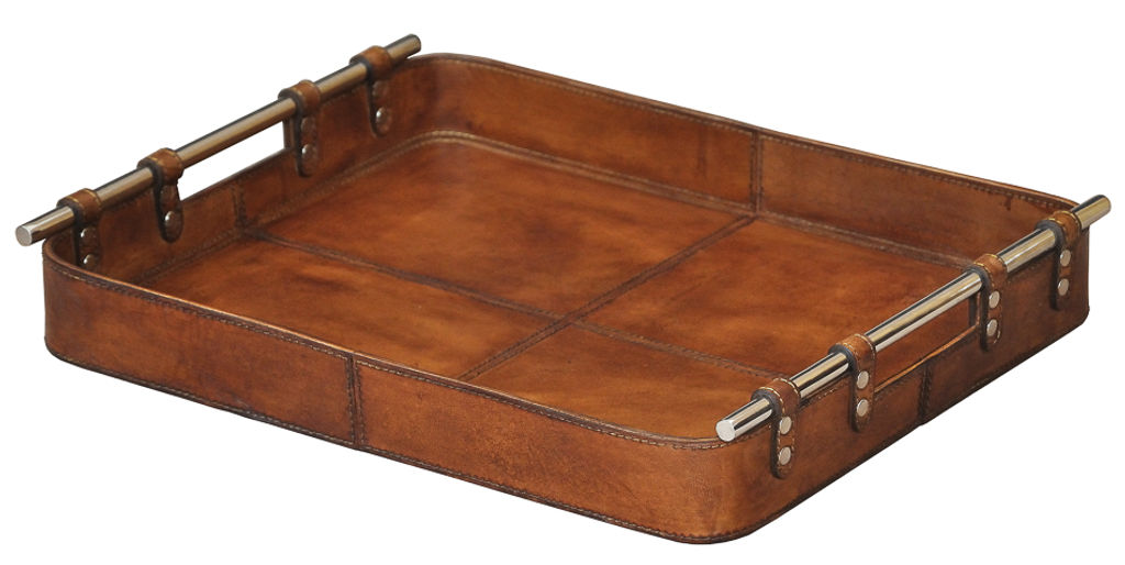 Chez Moreau Leather Tray