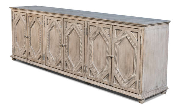 Six Diamonds Sideboard French Grey